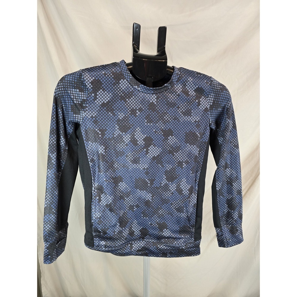 blue and black patterned Rockets of Awesome brand size 10 Youth